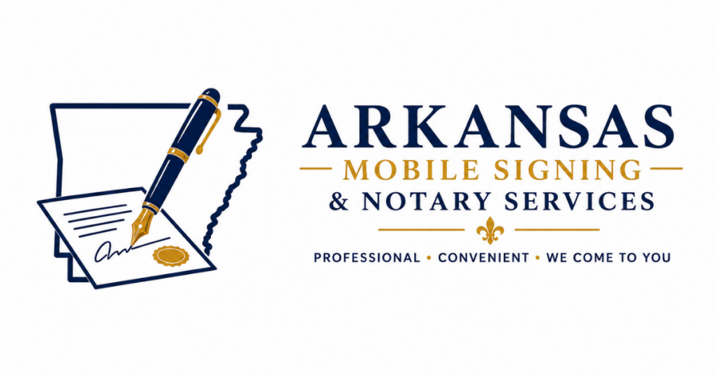 Arkansas Mobile Signing & Notary Services logo